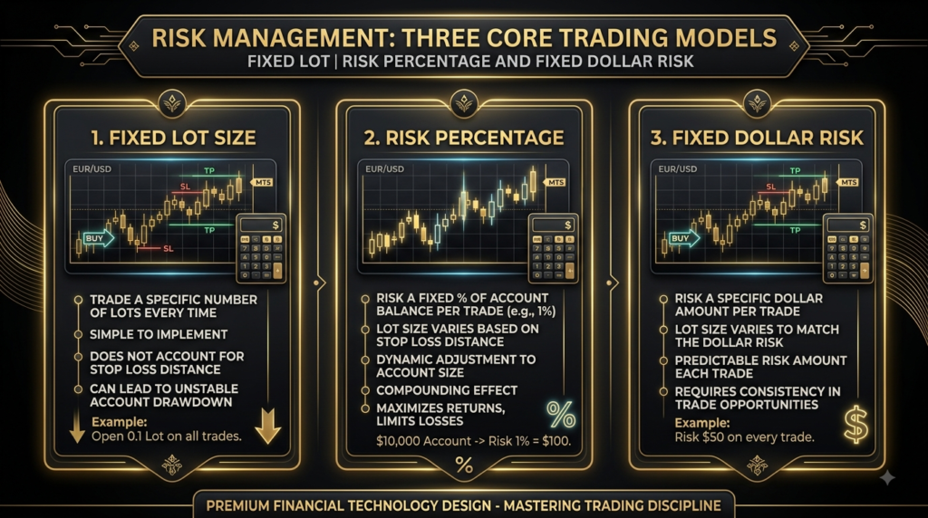 fixed lot vs risk percentage