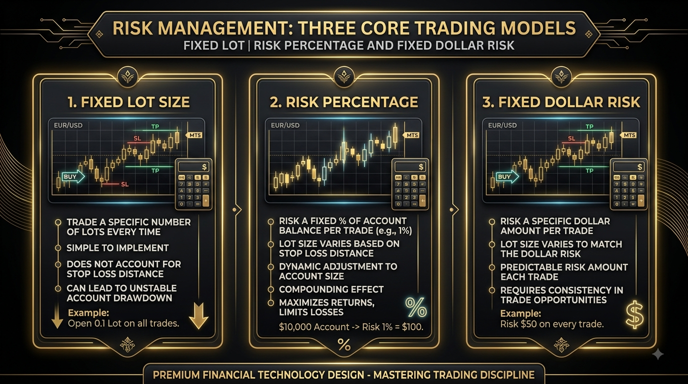 fixed lot vs risk percentage